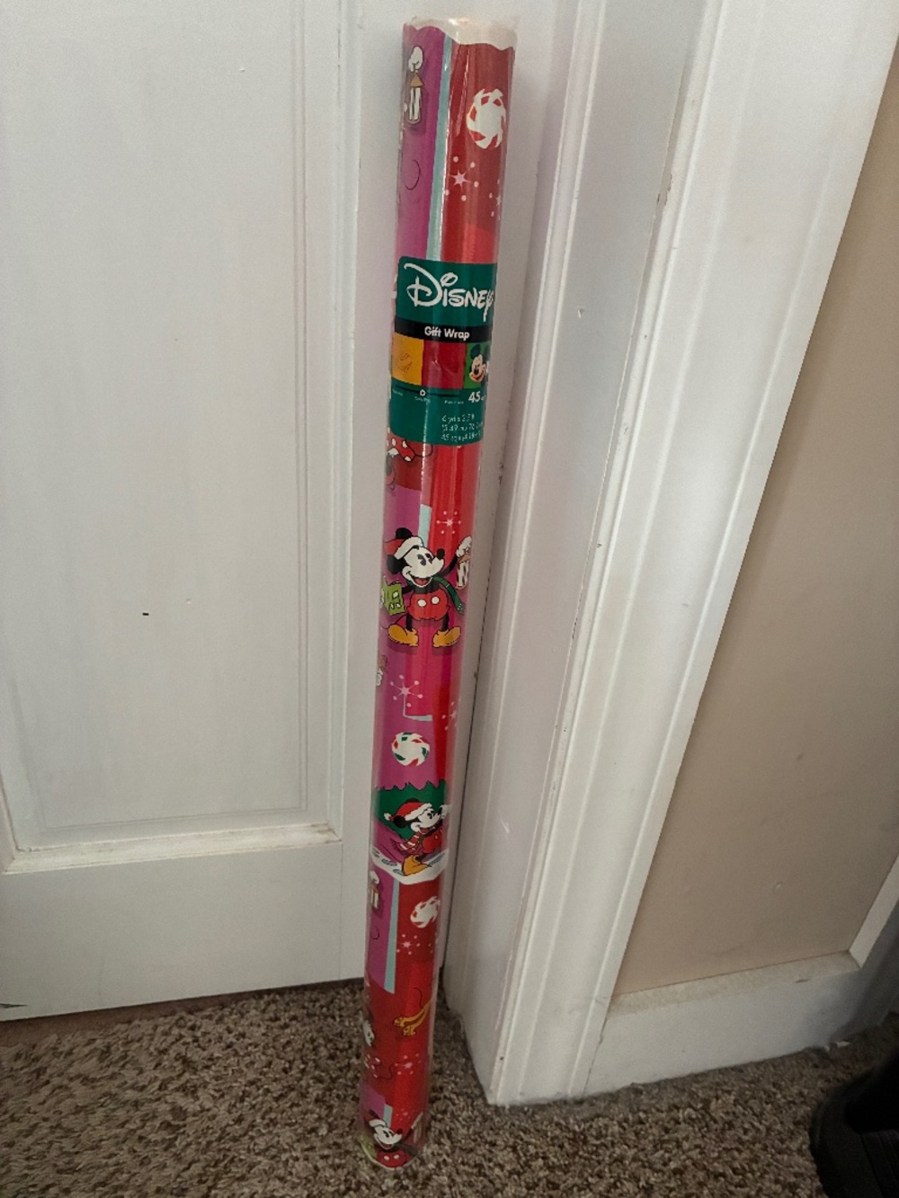 Disney Christmas gift wrap